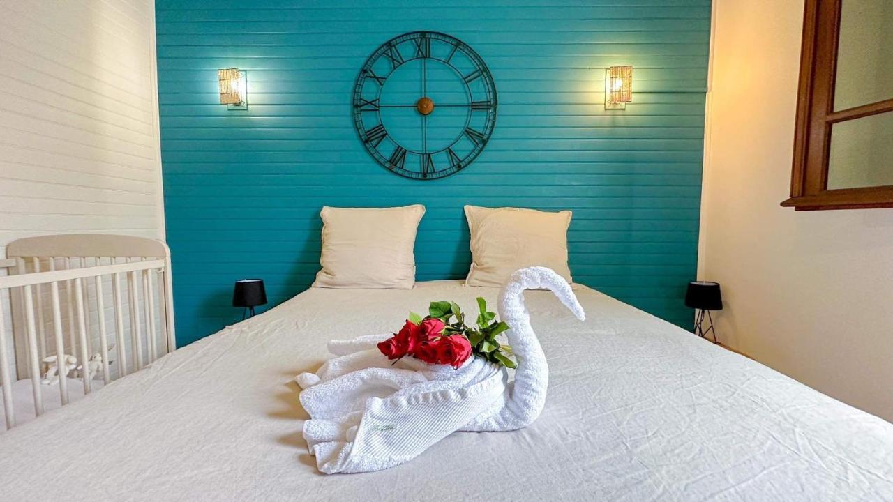 Magnifique Villa Creole Villa Ti Bout Bois Avec Cheminee Au Tevelave Les Avirons Exteriör bild