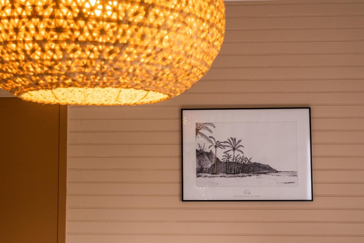 Magnifique Villa Creole Villa Ti Bout Bois Avec Cheminee Au Tevelave Les Avirons Exteriör bild
