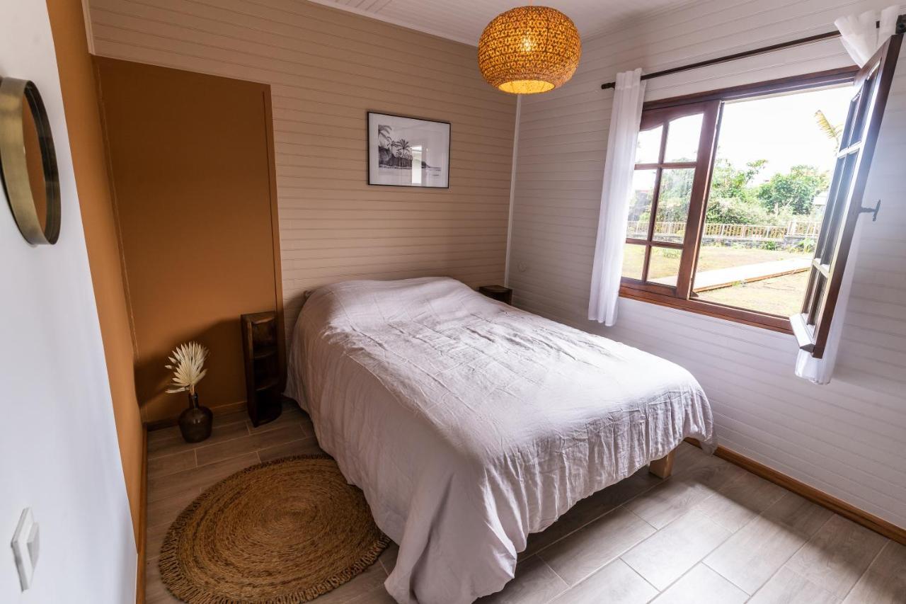 Magnifique Villa Creole Villa Ti Bout Bois Avec Cheminee Au Tevelave Les Avirons Exteriör bild